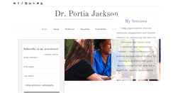 Desktop Screenshot of portiajackson.com