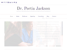 Tablet Screenshot of portiajackson.com